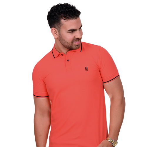 Camiseta Polo Básica CORAL-001Q