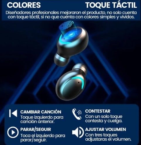 AUDIFONOS TWS F9-5